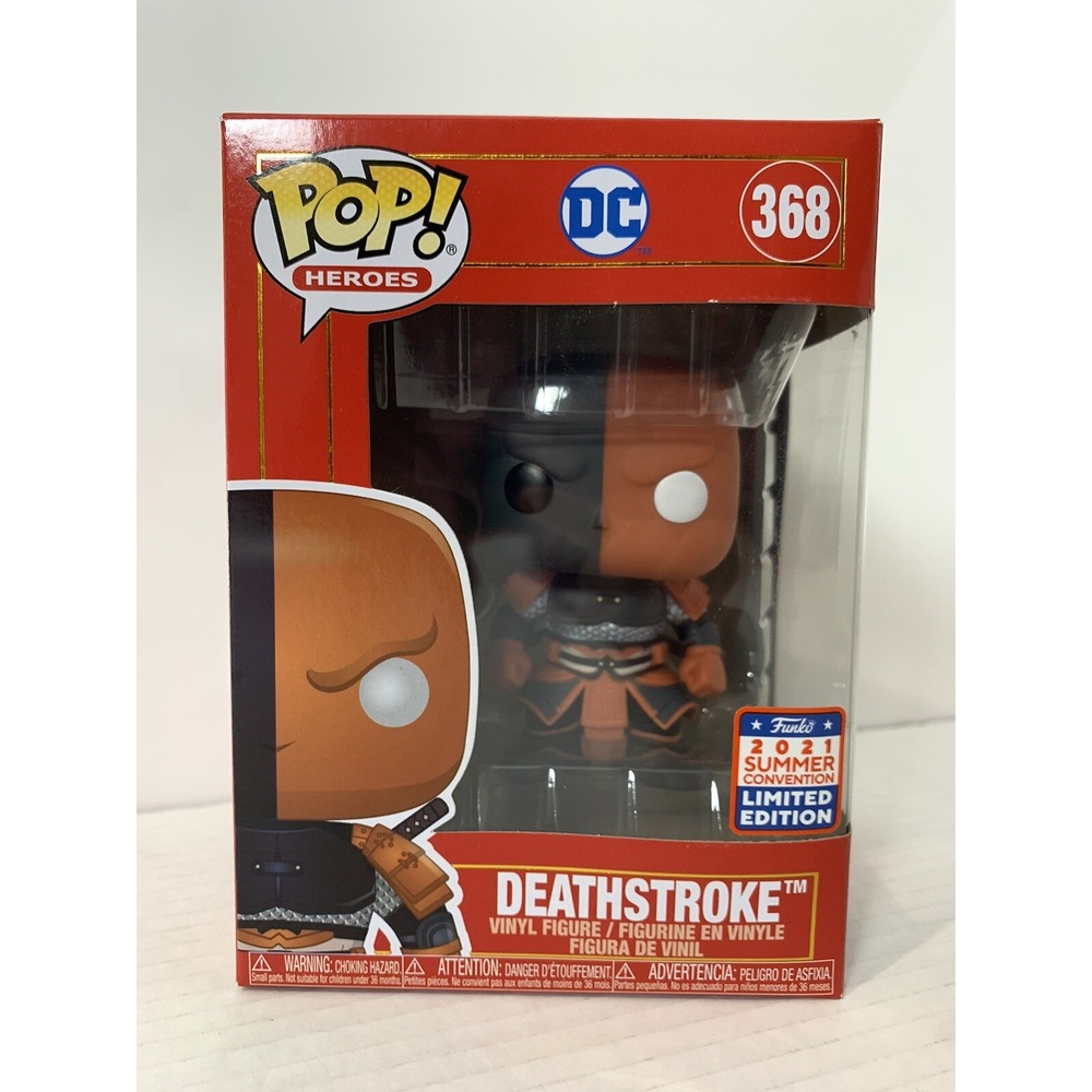 Funko Pop! DC Universe Deathstroke San Diego Comic Con Exclusive #368 Imperial L